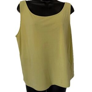 Eileen Fisher Light Green Tank Top Sz XL